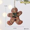 Christmas Day Decoration Gingerbread Doll Pendant Christmas Tree Gingerbread Doll Christmas Ornament Accessories