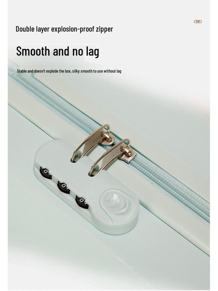 18" Godisfärgad Lättviktig Kabinväska med Tysta Hjul och Teleskophandtag för Barn