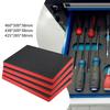 4x Tool Box Foam Inserts Versatile Professional Adults Easy to Use Practical Cuttable Tool Box Liners for Tabletop Miniatures