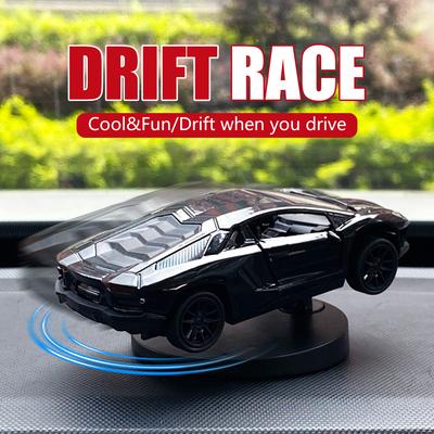 Drifting Race Car Ornaments Cool Fun Dashboard Turning Fishtailing Moving Swing Sway Interior Accessories Inside Decorations Men