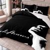 Deftones 3-delige Beddengoedset Dekbedovertrek Met Twee Kussenslopen Voor Slaapkamer Huisdecoratie