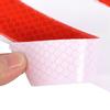 2Pcs   Car Reflector Reflective Sticker Wheel Eyebrow   Warning Strip Tape