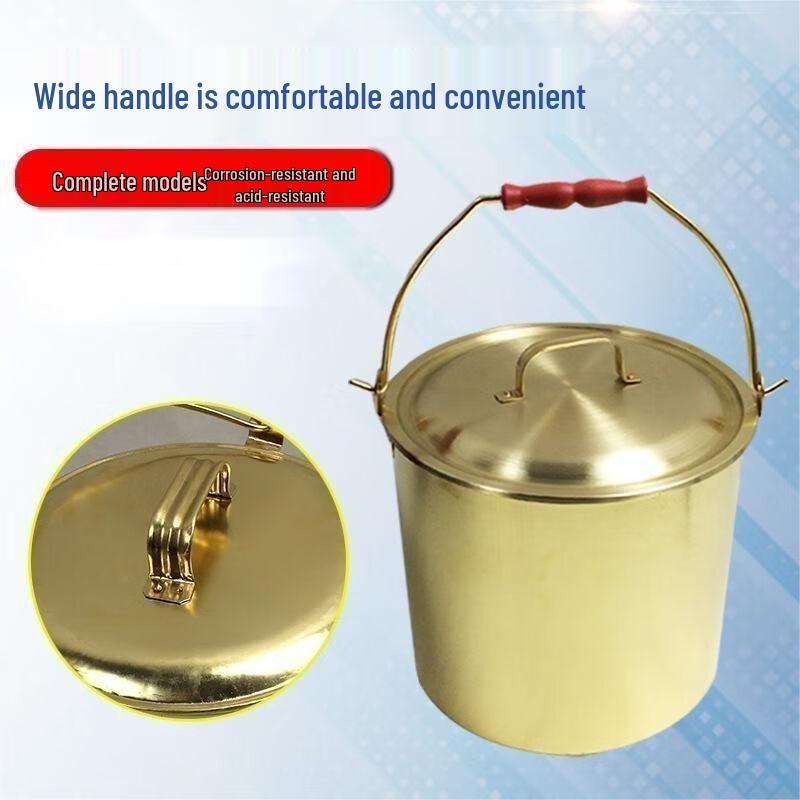 Zhan Ren Zhe 10L Explosionsgeschützter Kupfer-Mehrzweckeimer