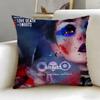 animated series Love Death Robots Cushion Cover Soft  EasyWash Pillow Case  Versatile for Couch Bed Travel and Office