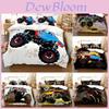 Conjunto de Roupa de Cama Infantil Monster Jam Com Estampa Ativa para Decoração de Quarto de Bebê