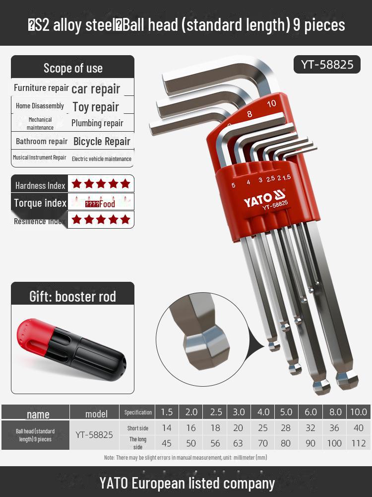 Yiertuo Hexagonal Wrench & Screwdriver Set