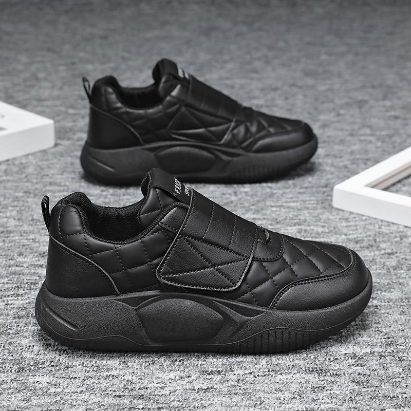 Women Jogging Shoes Street Style Student Black Running Sneakers Casual Shoes Black Shoes Over Size