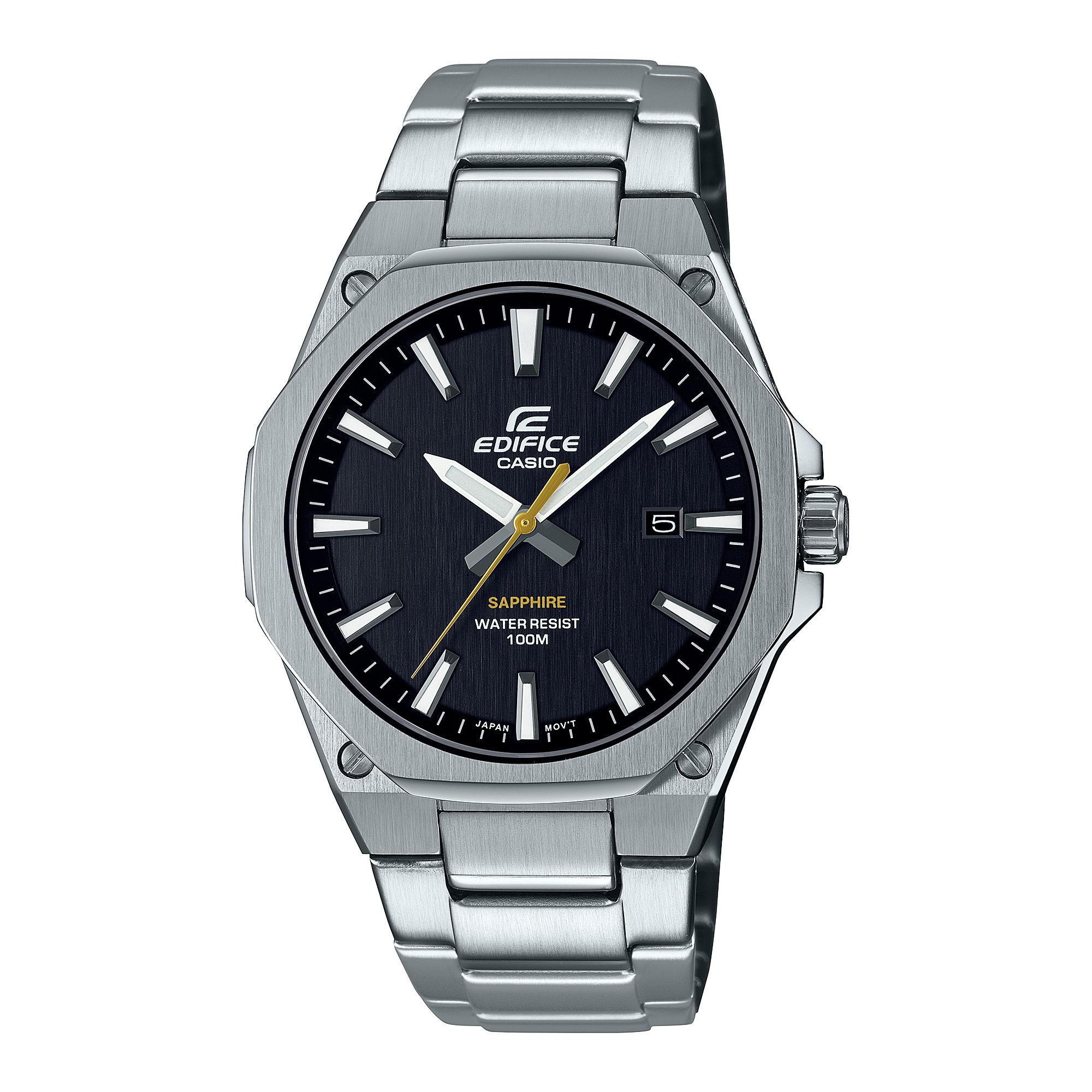 

Casio Men s 100M Water Resistant Analog Quartz Watch EFR-S108YD-1AV чёрный