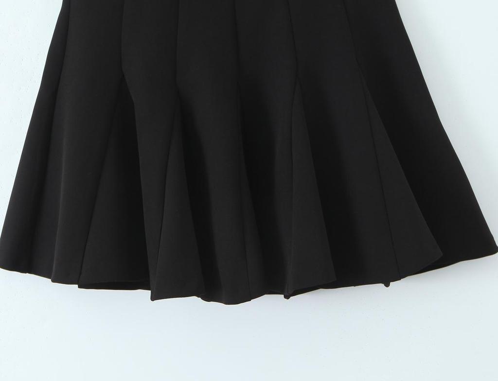 Spring 2025 Women's European & American Style Slim Wave Dress