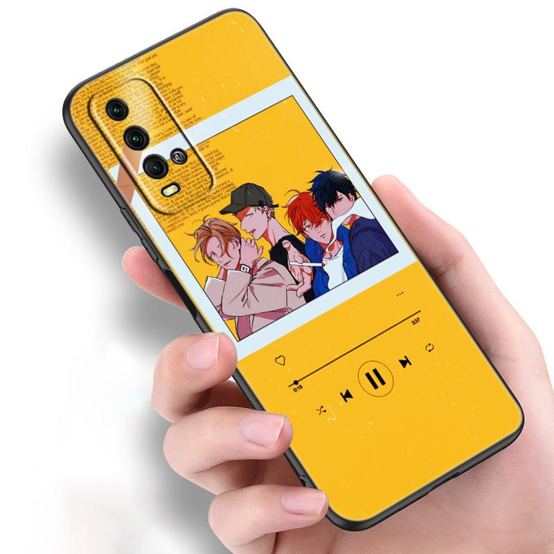 Gegeben Yaoi Anime Silikon Handyhülle Für Xiaomi Redmi Note 11 10 9 8 Pro 11T 10T 10S 9S 8T 9 9A 9C 9T Schwarz Weiche Hülle Coque