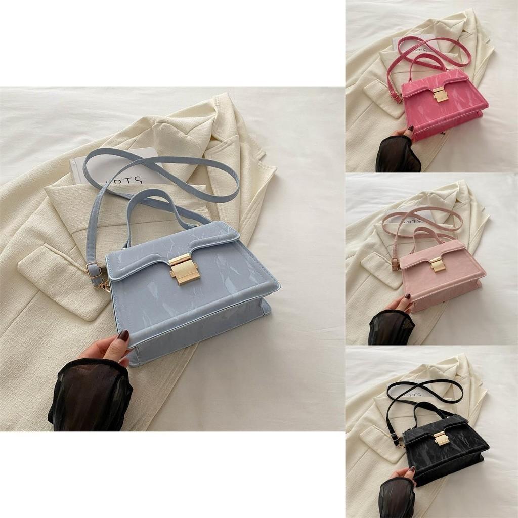 Chic And Stylish Large Capacity Crossbody Bag In Black Pink Blue White