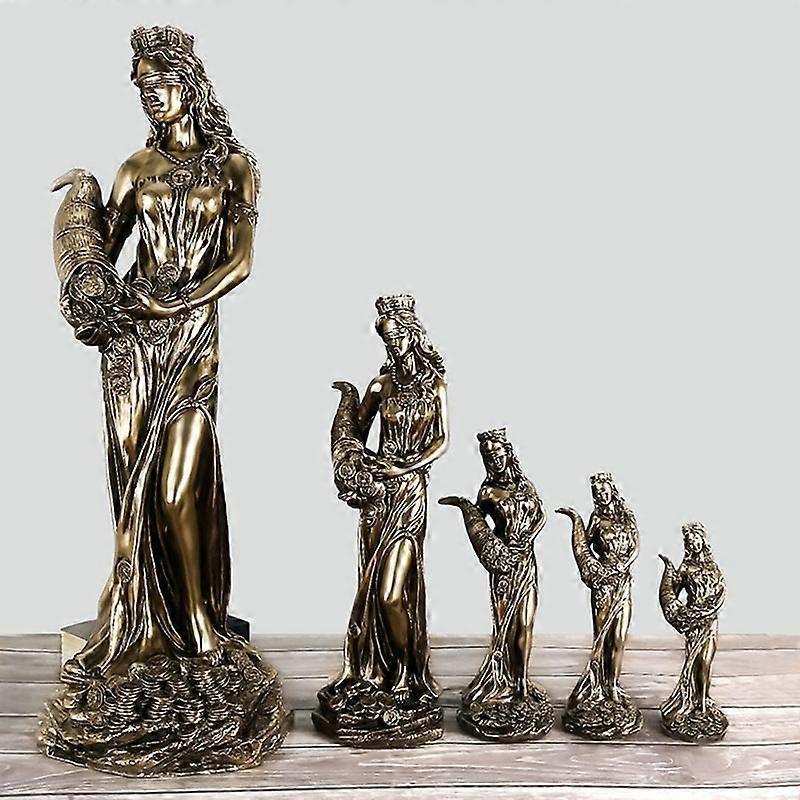 26.5cm the Greek Goddess of Wealth Figurine For Attracting Prosperity at the Cash Desk or in the Office