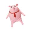 Pink Pig Anti Stress Squeeze Toy Cute Cartoon Animal Piggy Stress Relief Vent Ball for Kids Adults Release Stress Toy  Gifts