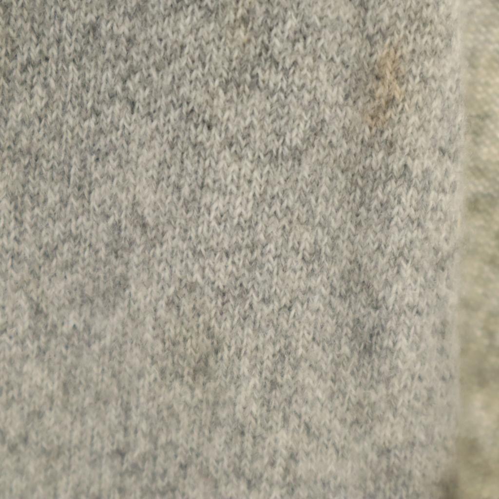 mila schon Made in Japan 100% cashmere Long sleeve knit cardigan 48 gray Men's Used