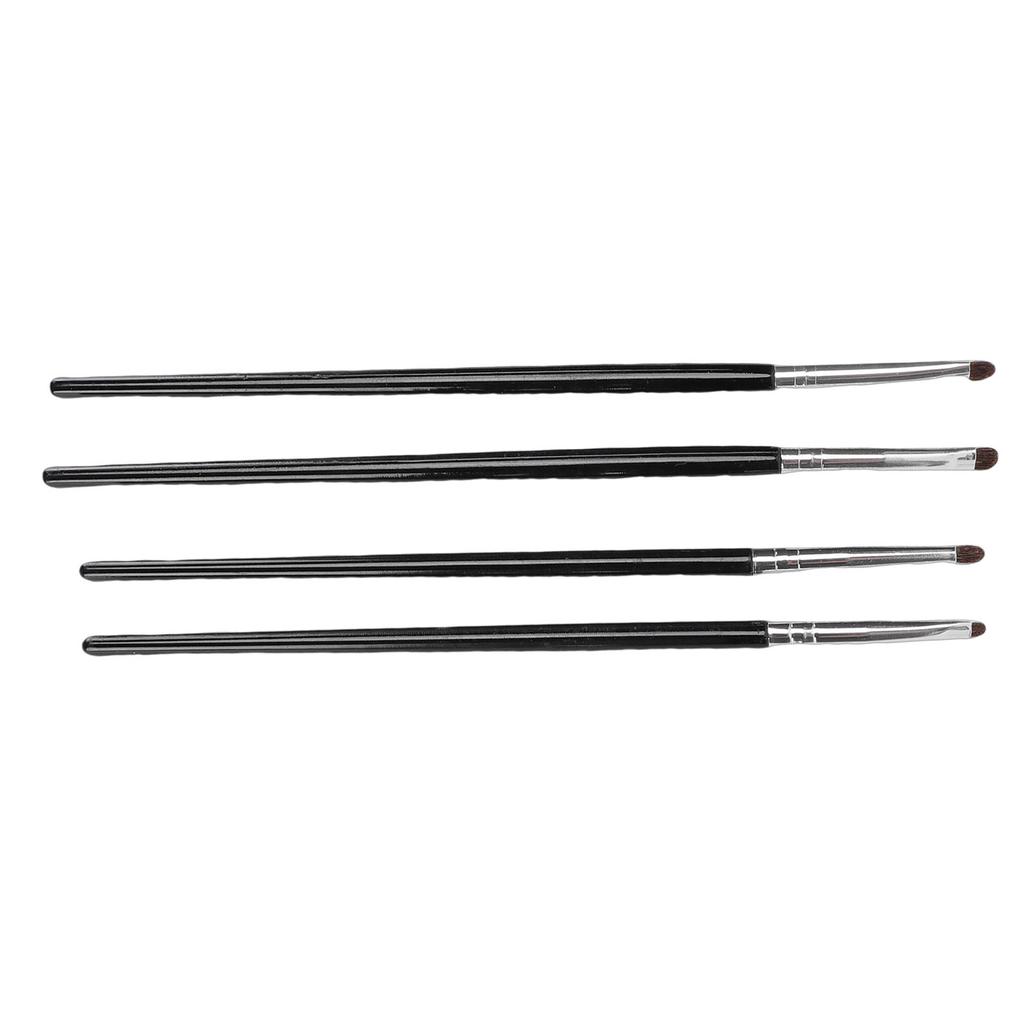 3 Set 4 Pcs Eye Makeup Brush Set Small Smudge   Eyeshadow Brushes for Concealer Highlighting Blending