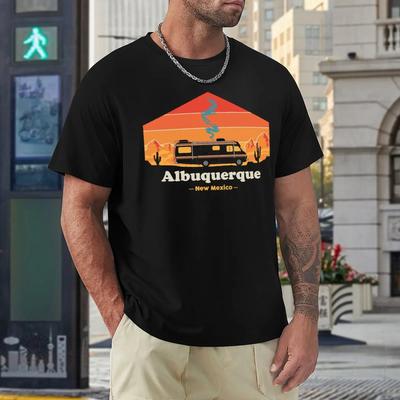 Albuquerque Breaking Bad Klasické Pro Sa Tričko Svěží Tah Vtipné Tričko Novinka Domov Eur Velikost