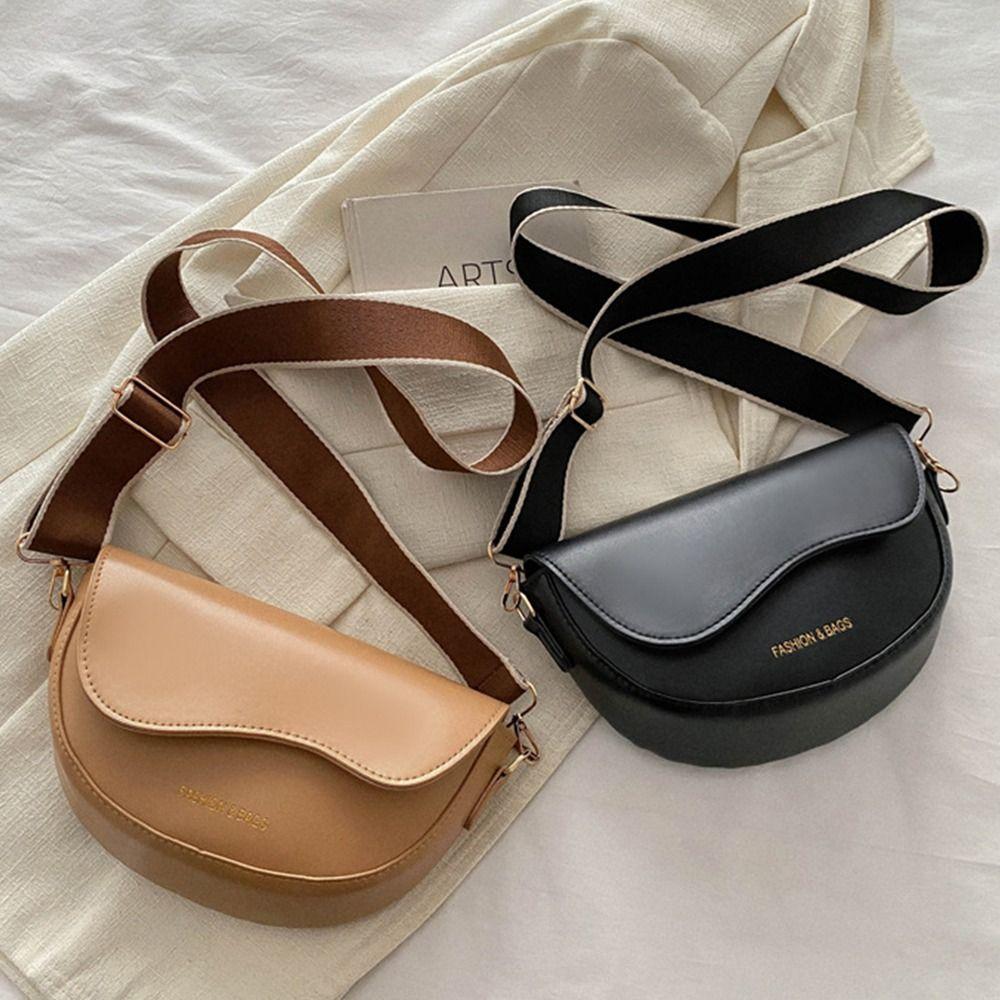 

Small Crossbody Bag Semicircle Messenger Bags Fashion Purses Women Female