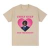 Rapper Chief Keef for President Fashion Casual Short Sleeved Tshirt Beautiful Retro Extra Large Womens Tshirt Street Clothing