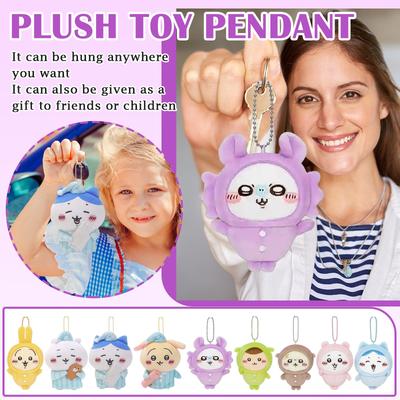 Cartoon Cute Doll Plush Toy Keychain Small Pendant