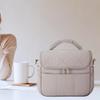 Isolierte tragbare Crossbody-Lunchtasche für Damen, auslaufsichere Lunch-Aufbewahrungsbox, wiederverwendbare Lebensmittel-Thermosbox für Arbeit, Picknick, Reisen