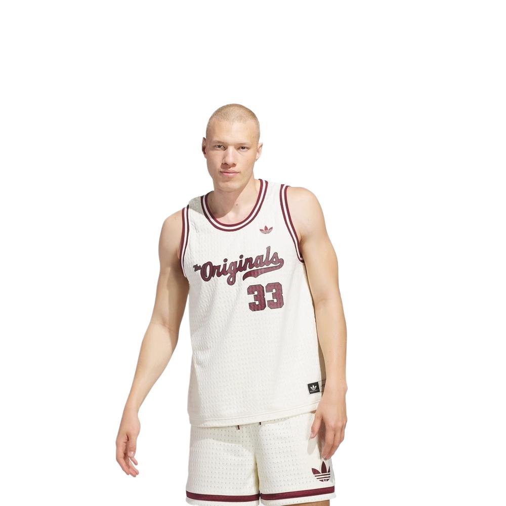 

Adidas Originals Unitefit Футболка без рукавов с принтом букв Удобная Модная Универсальная Баскетбольная майка Унисекс Топы Белый JM9953 S