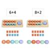 1 Set Ten Frame Kids Arithmetic Toys Logical Thinking Children Montessori Games  Kids Gift