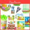 Theme Dinosaur Volcano Birthday Party Supplies Favor Kids Decoration Tableware