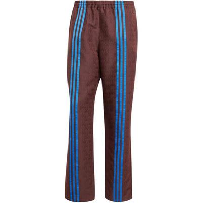 Originals Striped Mid-Rise Loose Straight Retro Casual Pants Men Bottoms Dark-Brown JN5970