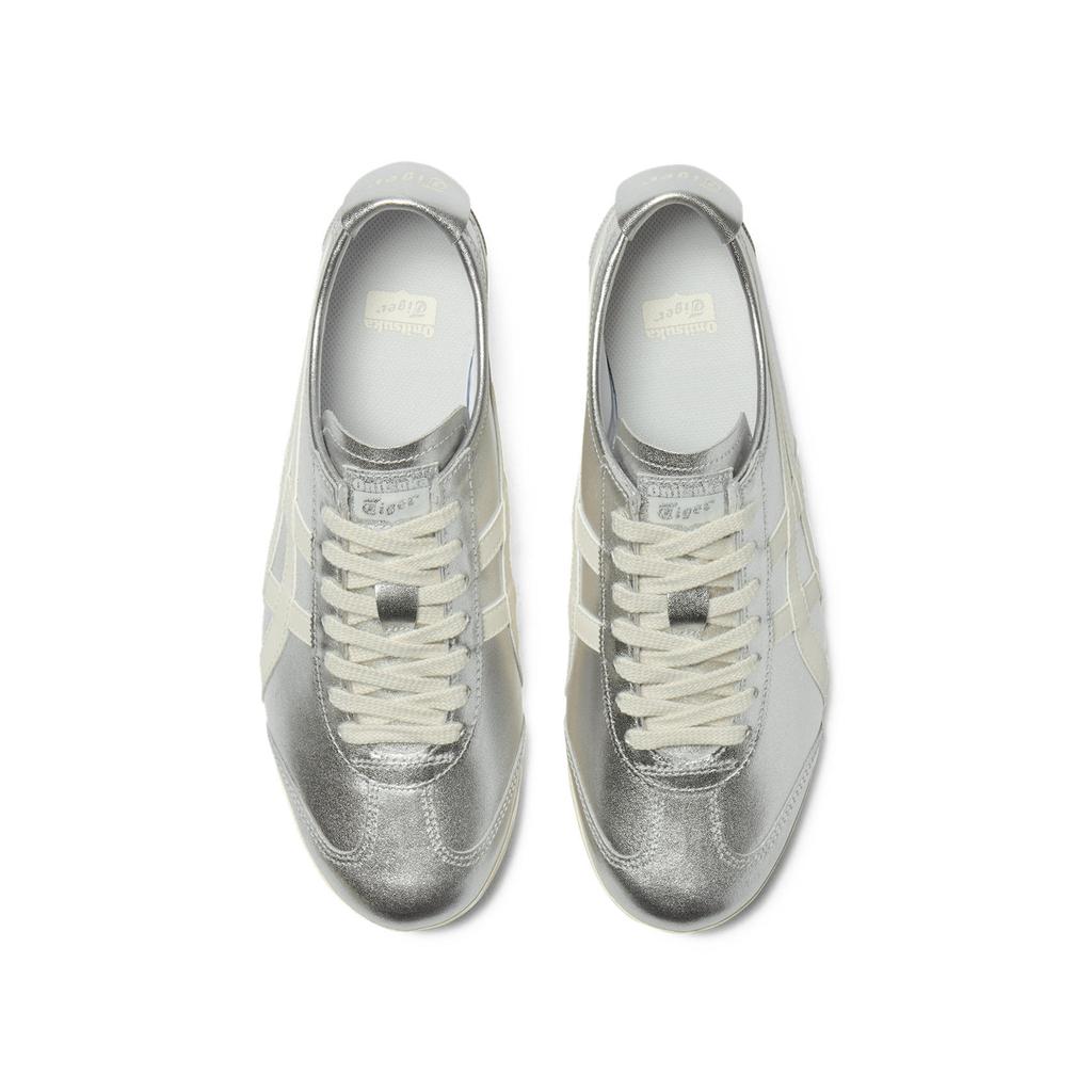 Onitsuka Tiger Mexico 66 PF Leather Retro Silver Support Low Top Lifestyle Sneakers Unisex sneakers 1183C632-020