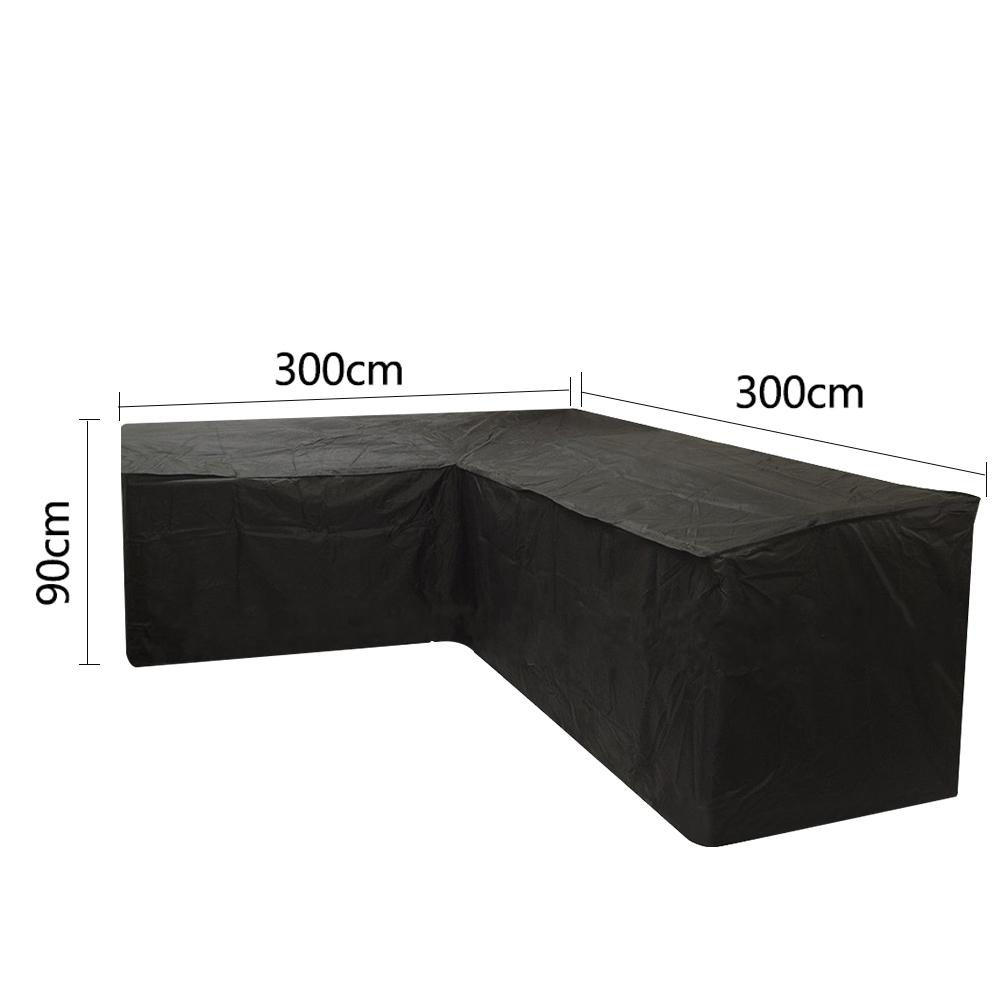 L Shape All-Purpose Covers Waterproof Rattan Corner Furniture Cover Garden Patio Outdoor Sofa Protector Anti-Dust Windproof New