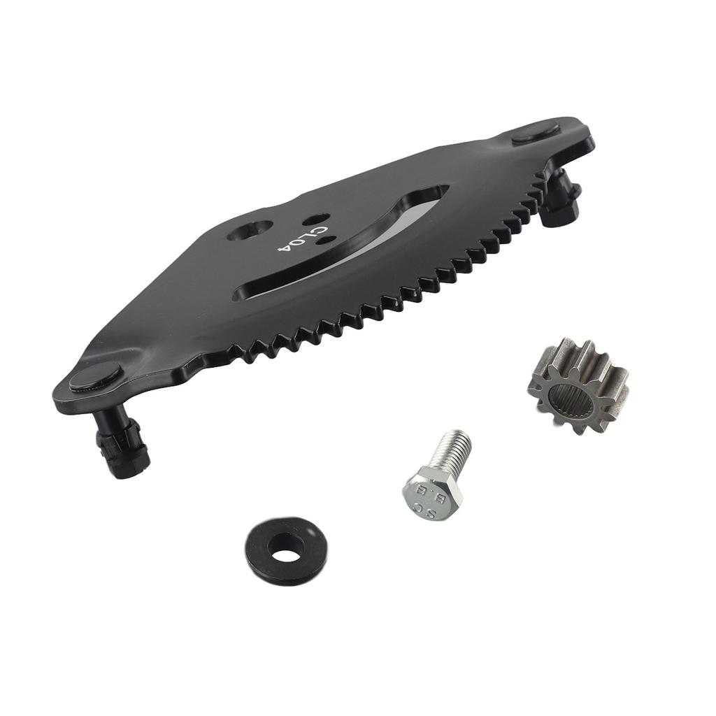 Replacement Steering Sector Plate with Pinion Gear For for 7171550F 7171550 Metal Material 3 Mounting Accessories For for Repair