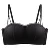 Sexy Bra Women's Strapless Underwear Gathering Bra Invisible and Seamless Bra Push Up Bra