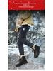 Men's Large Waterproof Non-Slip Thick Velvet Snow Boots - Winter Warm High Top Short Boots