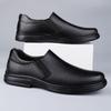Fashion Mens Autumn Winter Casual Leather Business Shoes Male Classic Comfortable Loafers Fashion Simple Men Slip on Flat Designer Shoes