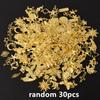Random Mix 10/20/30/50/100pcs Alloy Metal Charm Sun Moon Star Butterfly Cross Sea Animal Pendants For Jewelry Making Accessories