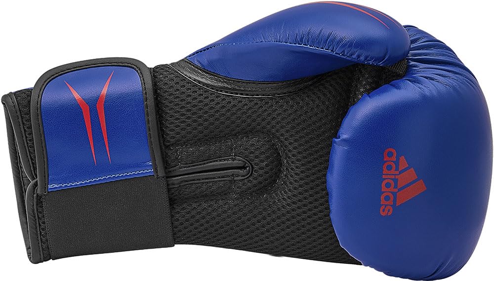 Adidas Combat Sports Speed Tilt 150 Training Boxing 10 oz Gloves, SPD150TG, Royal/Matte Black/Solar,