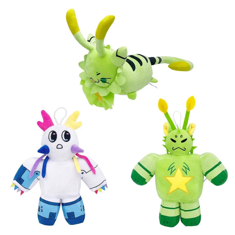 Nuovi Peluche Gnarpy Scopre Internet Gatto Verde Bambole Ripiene Cuscino Decorazione Casa Bambole Per Regalo di Compleanno