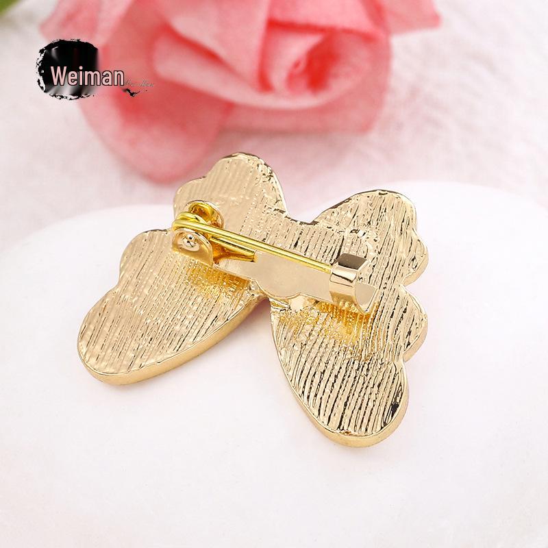 Cute Multicolor Butterfly Brooch - Versatile Accessory for Girls