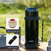 HAERS Large Capacity Portable Stainless Steel Water Bottle