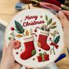 3PCS Beginner-friendly Christmas Series Pattern Embroidery Set  Pass The Time