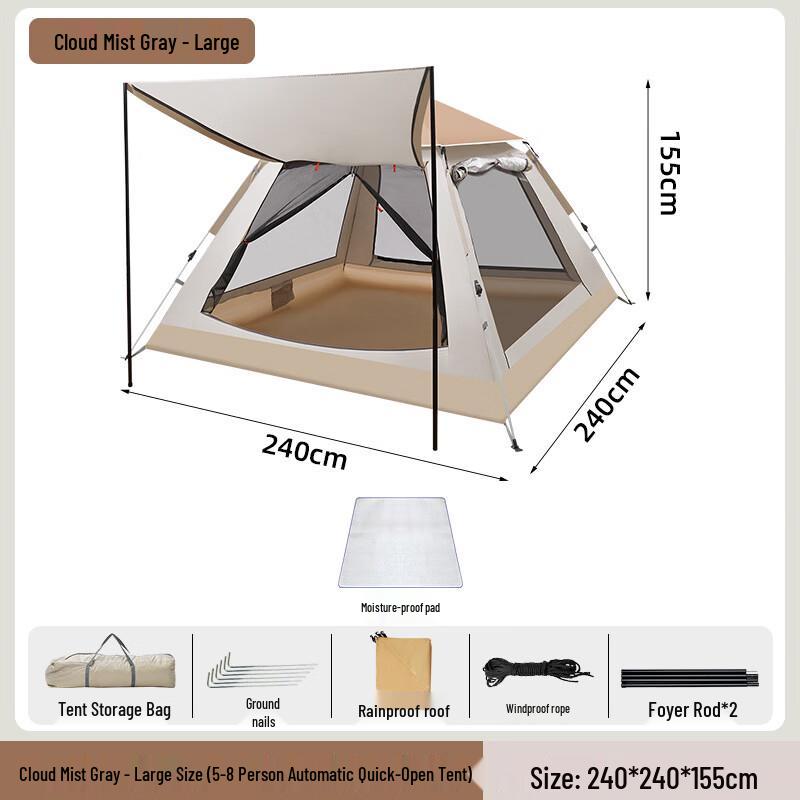 OEING Large Four Seasons Camping Tent