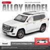 1/18 Scale Toyota Land Cruiser LC300 SUV Alloy Car Diecast Model Sound Light Toy Home Decoration Ornaments Collection Gift Kid Toy