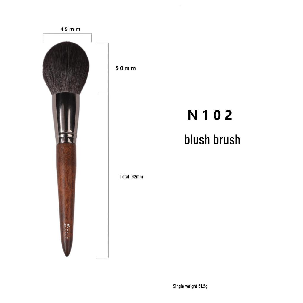 26-Piece Professional Makeup Brush Set: High-End Brushes for Loose Powder, Blush, and Foundation.