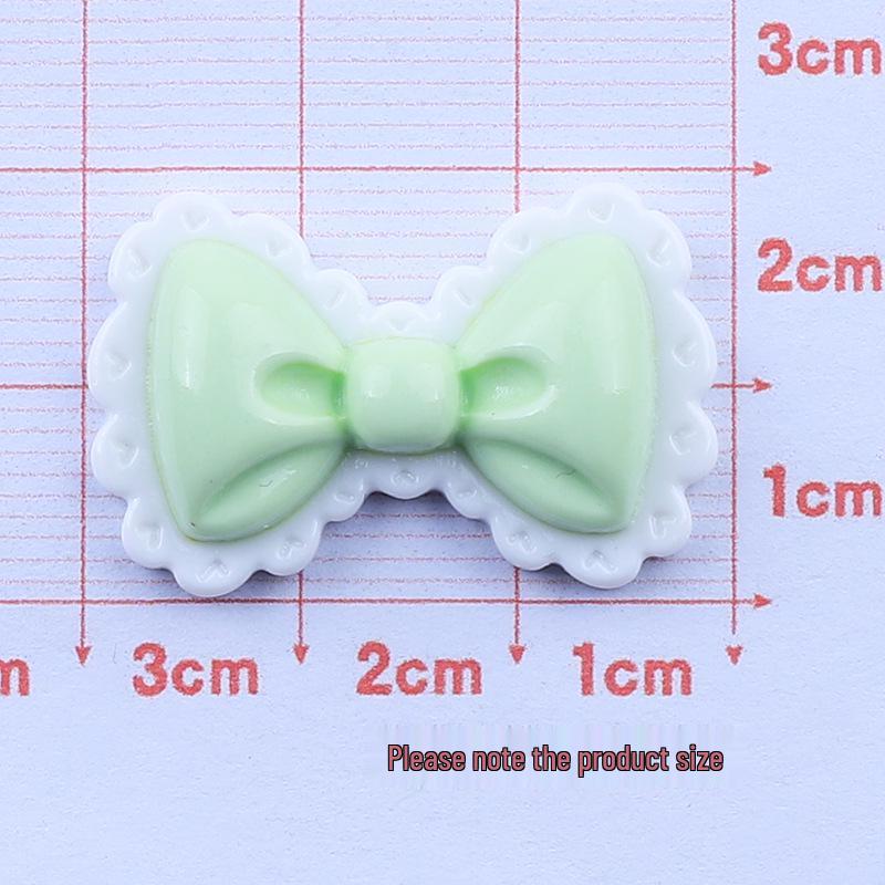 White Bow Resin Accessory DIY Kit