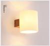 Nordic Solid Wood LED Wall Lamp for Bedroom, Hotel, Stairwell, Corridor