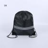 Pack Drawstring Backpack Bag with Reflective Strip String Backpack Cinch Sacks Bag Bulk for School Yoga Sport Gym Traveling
