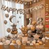 18th Birthday Party Decoration Set - Balloons & Backdrop for Boys and Girls