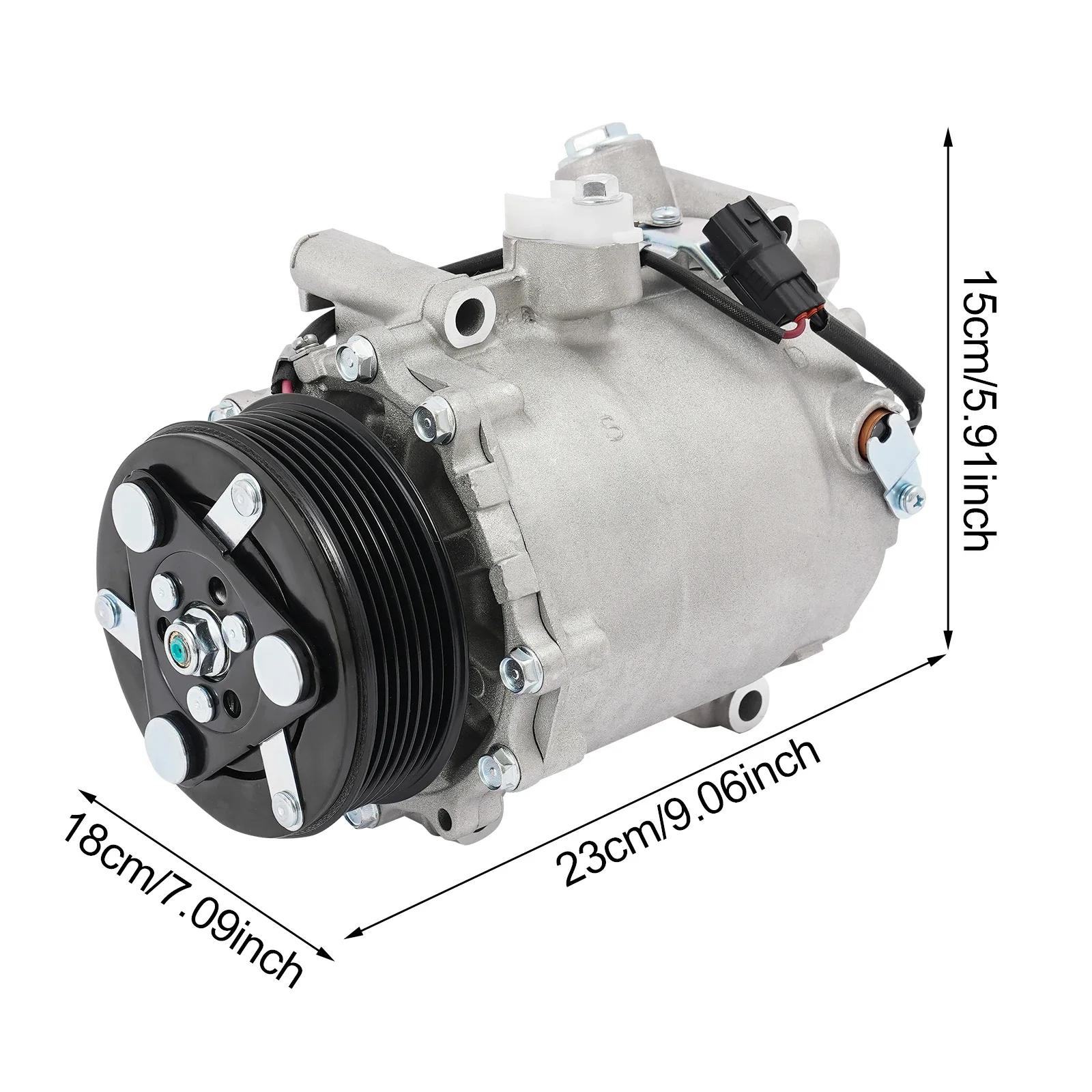 

Air conditioning compressor for Honda CR-V 2007-2014,Acura ILX & RDX 2.4L 2007-2012,model CO 4920,ILX 2.4L 2013-2015,with clutch срібний