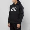 Nike Alphabet Logo Print Hoodie Men Tops Black 846886-010
