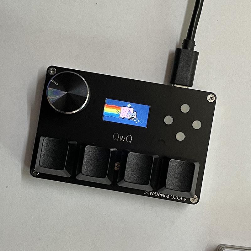 Customizable Magnetic Axis Gaming Keyboard with Knob